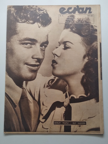 Ecran N° 837 4 Febrero De 1947 Shirley Temple Guy Madison. J