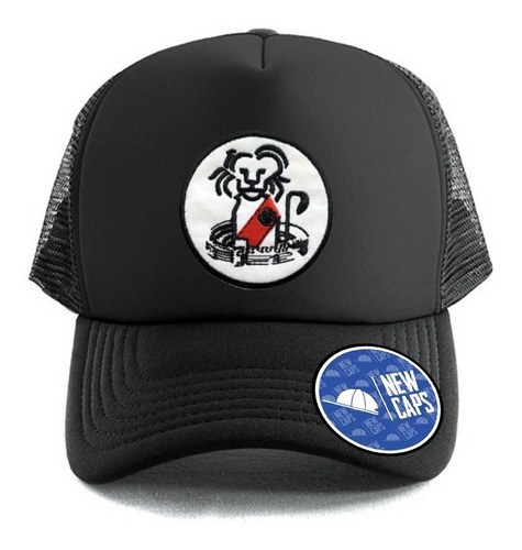 Gorra Trucker Parche Bordado River Leon La Banda New Caps