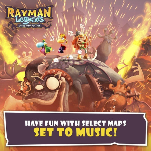 Rayman Legends Definitive Edition Switch Mídia Física