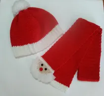 Comprar Gorros Y Bufandas Navideñas Tejidas 