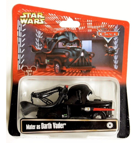 Cars Star Wars Mater Darth Vader Parques Disney 100% Orig!!!