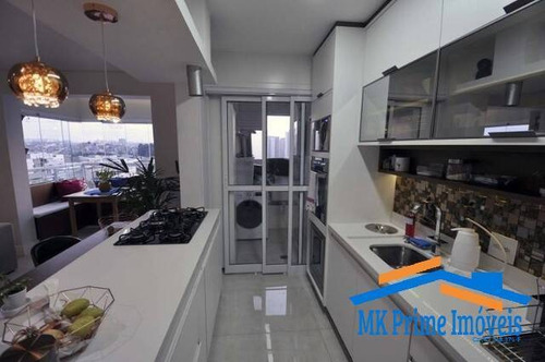Imagem 12 de 15 de Lindo Apartamento 82 M² Com 2 Dormitórios Sendo 1 Suíte Em Osasco! - 2274