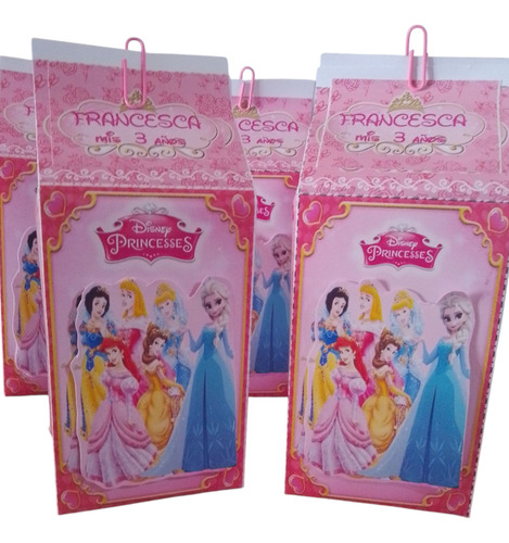 Combo Cotillon X 25 Alcancías + Bolsita Personalizada