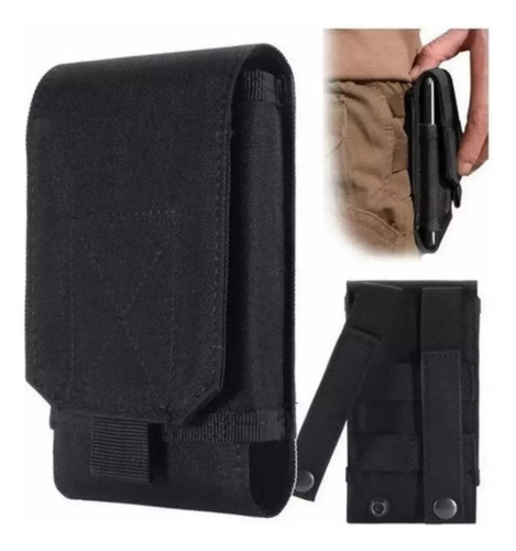 Funda Tactica Porta Celular Sistema Molle Tactico