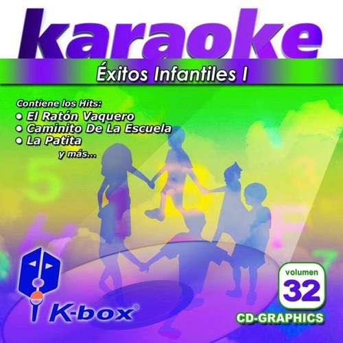 Cd+g Karaoke K-box Éxitos Infantiles I