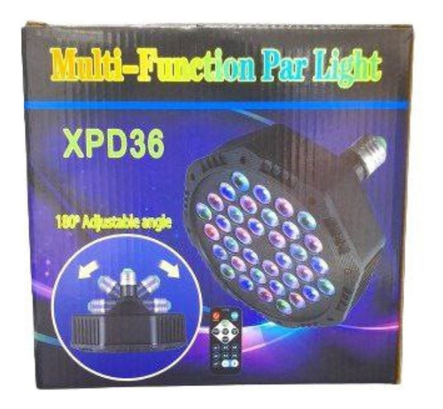 Luces Para Escenario Rgb Par 36 Luces Audio Rítmicas