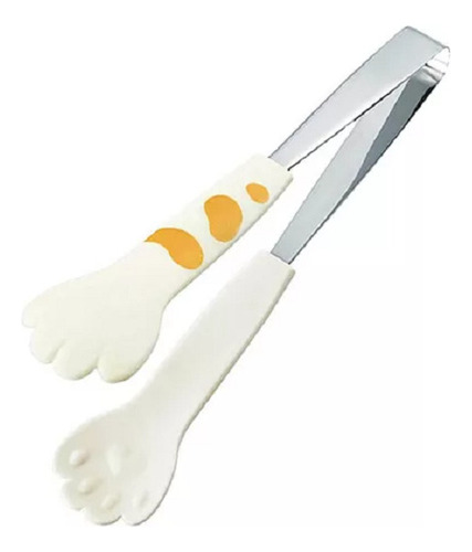 Pinzas Cocina Pata Gato Neko Kawaii Patitas Multiusos Dorado