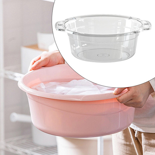 Lavabo Lavabo Lavadero Transparente Cestas De Grande Gris
