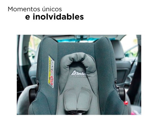 Portabebe Autoasiento D Bebe Mai Travel 3 En 1 Color Gris Gris