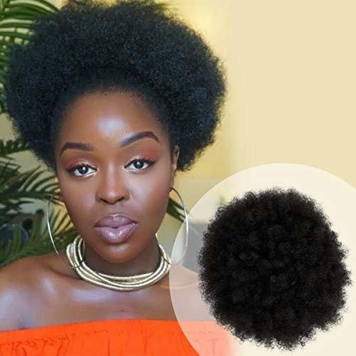 Instantánea Glitz Afro Puff Dibujante Ponytail Retro Rq86e