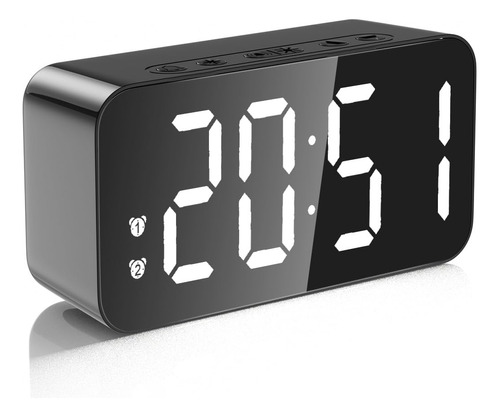 Reloj Despertador Digital Para Dormitorios, Reloj Despertado