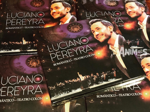 Luciano Pereyra Romantico En Teatro Colon Cd + Dvd En Stock