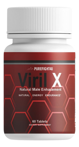 Viril X Aumentado Los Niveles De Testosterona 60 Caps Sabor Sin Sabor