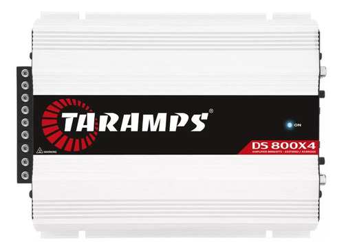 Modulo Taramps Ds-800 X4 800w Rms Rca Ds800x4 Amplificador