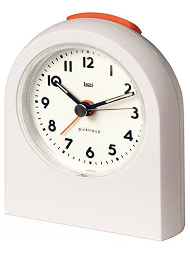 Reloj Mesa Bia Pick-me-up Alarm Clock Matte White