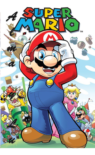 Lamina Poster Papel 300gr 32x47 Cm Mario Bross Supermario