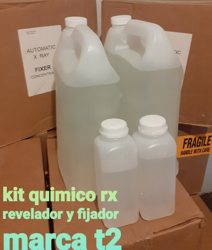 Combo Quimico Revelador Y Fijador Automatico X Rx 