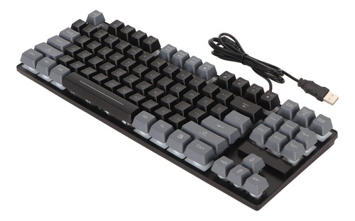 Teclado Mecánico Para Juegos Multifunción 87 Teclas Colorido