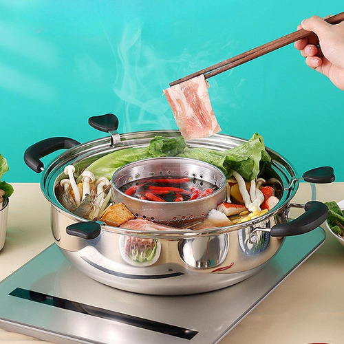 Olla Caliente Giratoria, Olla China Para Levantar, Plato A