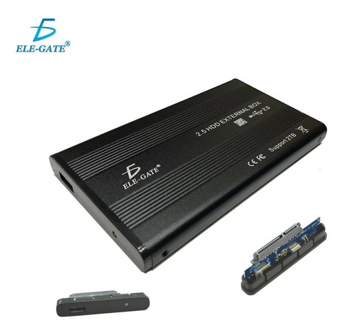 Imagen 3 de 3 de Gabinete Case Disco Duro Sata 2.5 External Laptop Ele-gate