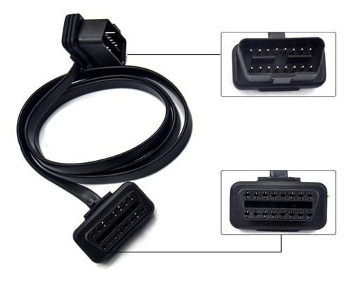 Automotriz Obd2 Macho A Hembra Cable De Extensión Obd Cable