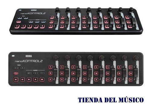 Controlador Korg Nanokontrol 2 Usb Ultradelgado /