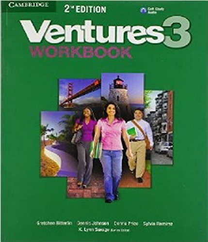 Ventures 3   Workbook   02 Ed, De Bitterlin, Gretchen. Editora Cambridge, Capa Mole Em Inglês