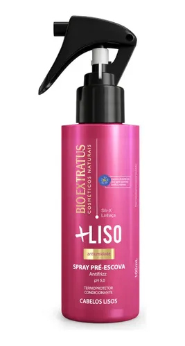 Pré Escova Bio Extratus Antifrizz +liso Antiumidade 100ml