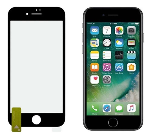 Imagem 2 de 3 de Kit Premium Película + Capinha iPhone 7 Plus 8 Plus Hprime