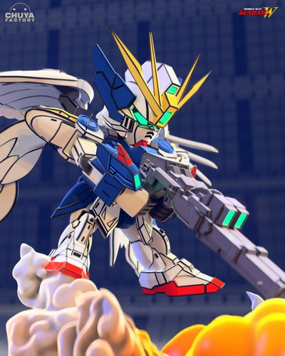 Archivo Stl Impresión 3d - Gundam - Wing Zero - Chuya