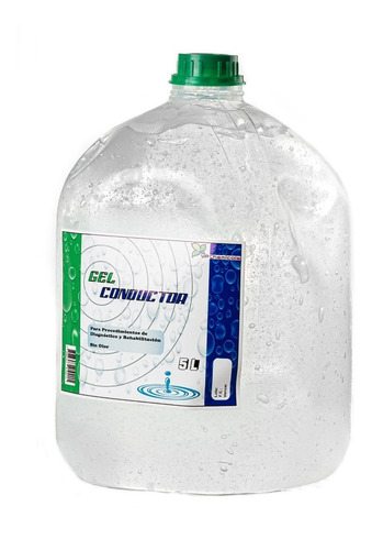 Imagen 1 de 2 de Gel Conductor Ultrasonido Incoloro 5 Litros