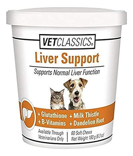 Liver Support Hepatic Para Funcion Hepatica Gatos Perros