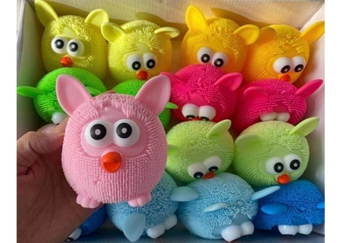 Buho Squishy Con Luz Amansaloco Antiestres