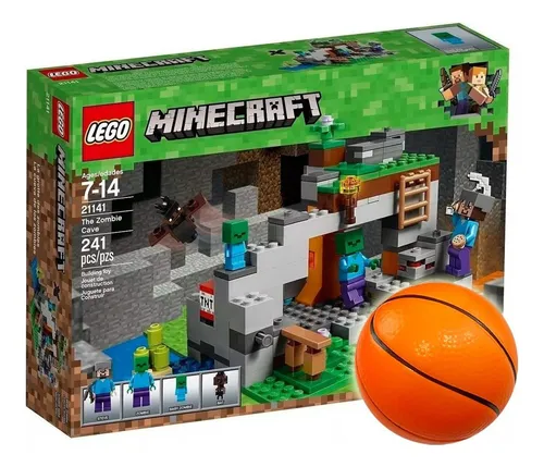 Lego Minecraft La Cueva Zombie 21141 Regalo El Rey Cuotas
