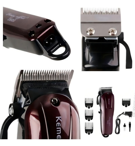 Kit Profissional Kemei 2600 Kemei 700d Kemei 2024