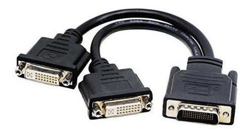 Cgtime Dms59 A Conector De Cable Divisor Dvi Para Configurac