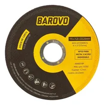 Comprar Disco Corte Amoladora 4.5´´ 115mm X 1.2 Metal Acero Inox X10