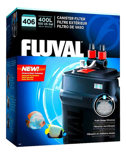 Accesorios Para Acuarios - Filtro Canister Fluval 406 400lt.