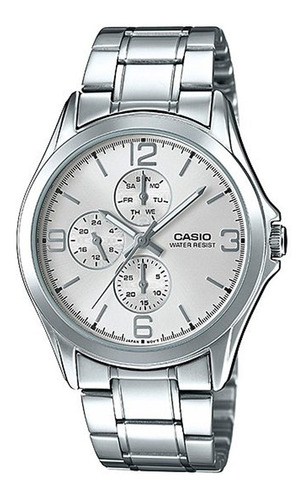 Relógio Casio Aço - Mtp-v301d-7audf