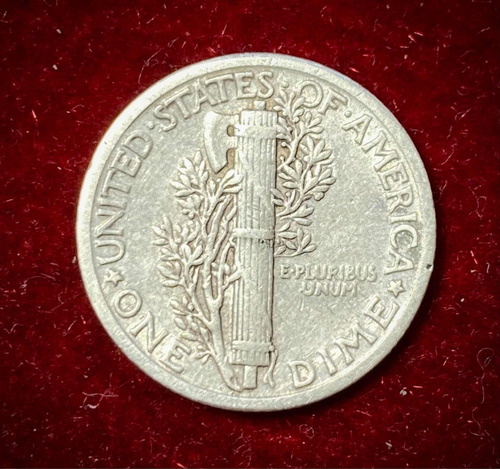 Moneda 1 Dime Estados Unidos 1927 Km 140 Plata 0.900 (Usado)
