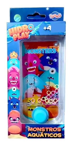 Kit 3 Jogos Argola Infantil Monstros Animais Água Hidro Play