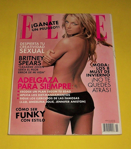 Britney Spears Revista Elle Mexico 2003 Sarah Brightman