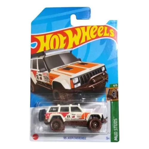 Hot Wheels 95 Jeep Cherokee Baja Blazersmud Studs