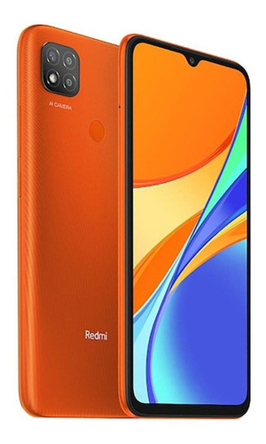 Imagen 4 de 5 de Xiaomi Redmi 9C NFC Dual SIM 32 GB amanecer naranja 2 GB RAM