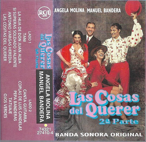 Angela Molina Manuel Bandera Album Las Cosas Del Querer 2da