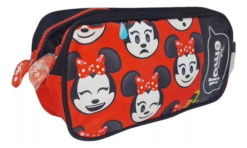 Cartuchera 2 Cierres Minnie Emoji Wabro - Sharif Express Color Minnie roja Disney emoji