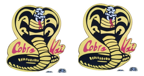Cartel Cobra Kai Atras Torta Cartel Goma Eva Cobra Kai