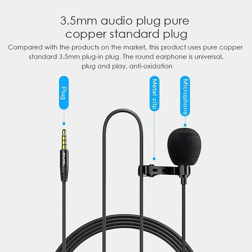 Pack X 3 / Microfono Mk1 Awei Con Cancelación De Ruido