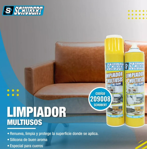 Espuma Limpiadora Multiusos Premium 650 Ml X Pack 3 Unidades