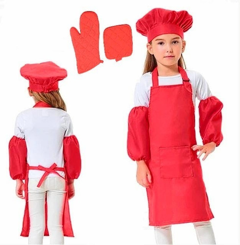 Oferta Minichef Mandil De Cocina Mini Chef Todas Las Tallas 